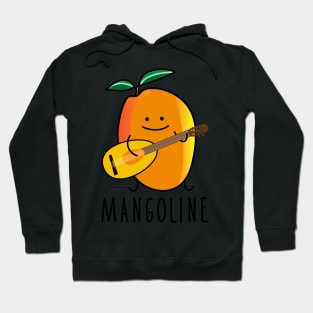 Funny mango with mandolin Hoodie